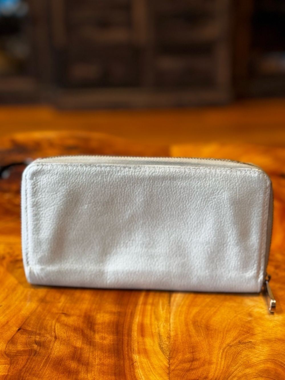 Louis Vuitton, authentic leather, Continental wallet, silver vintage 2007! - Picture 4 of 17